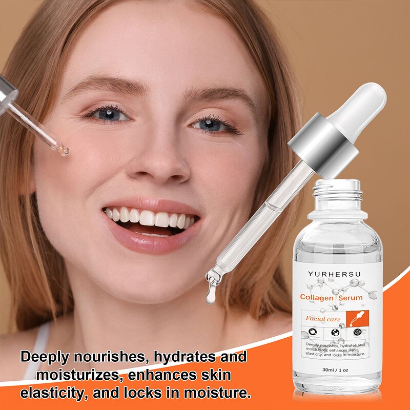 Collagen Skincare Set - Manufacturer - Serum Cream Maskes Facial Wrinkles Moisturizing