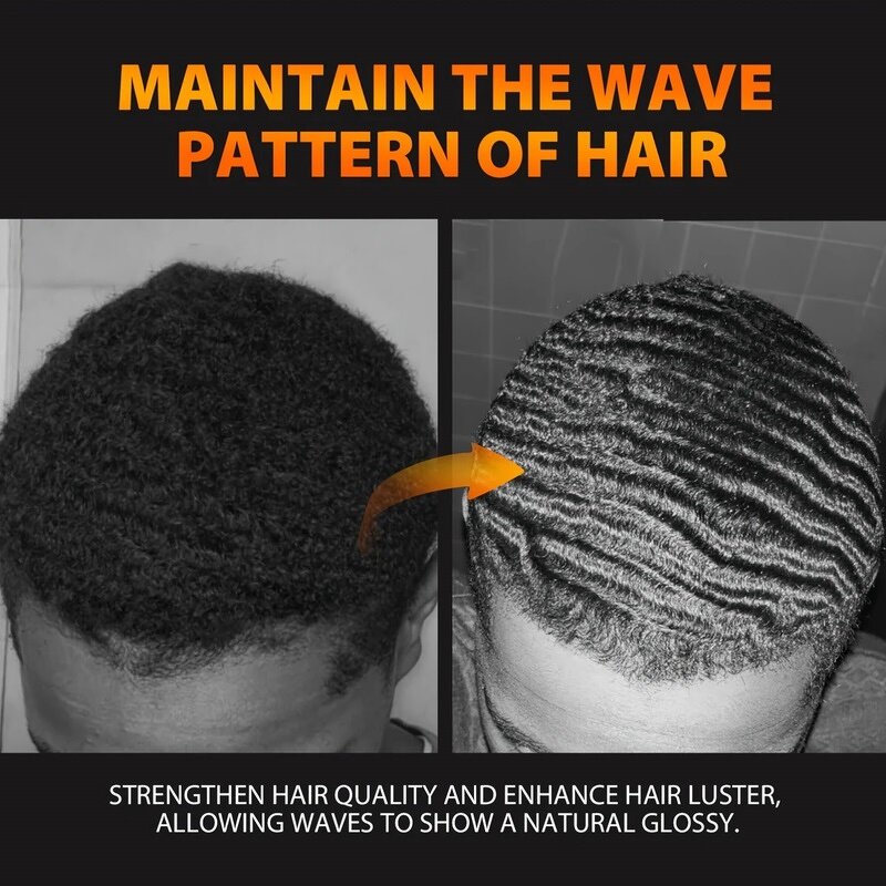 Hair Wax Pomade - Manufacturer - Men Wave Strong Hold Anti Frizz Nourishing Gummy