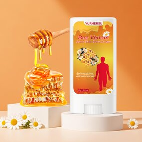 Bee Venom Joint Cream - Manufacturer - Private Label Honey Chamomile Soothing Discomfort
