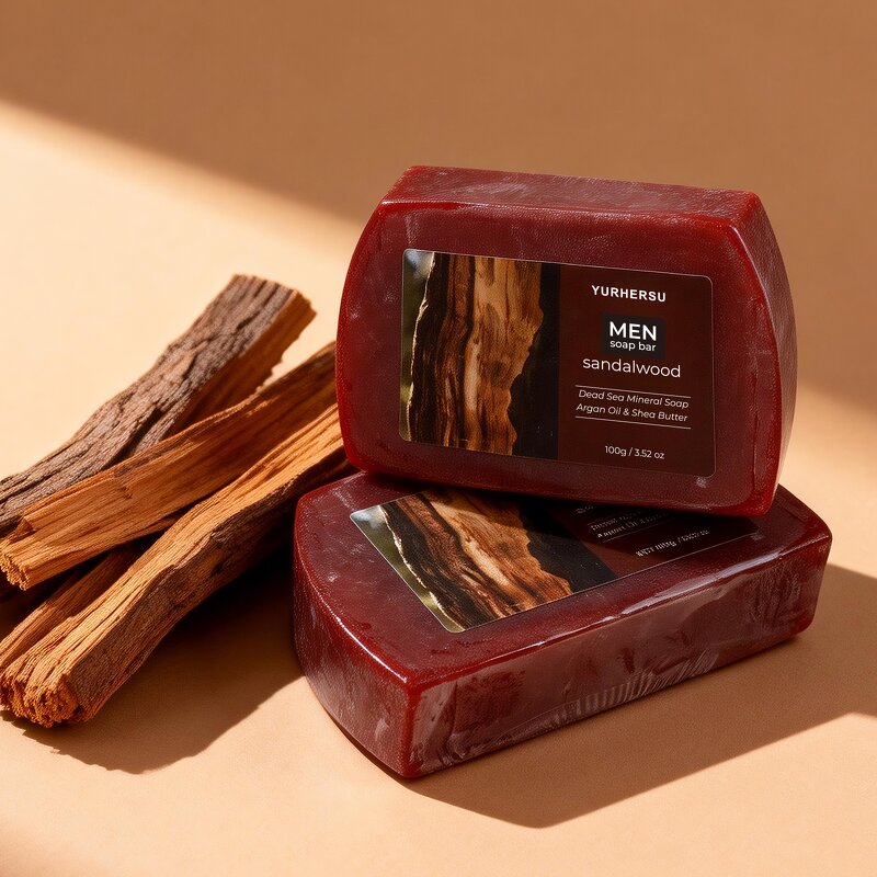Sandalwood Soap - Manufacturer - Private Label Dead Sea Minerals Argan Oil Moisturizing