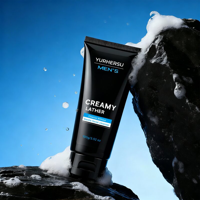 Mens Face Wash - Manufacturer - Wholesale Charcoal Deep Cleansing Acne Prone Skin OEM