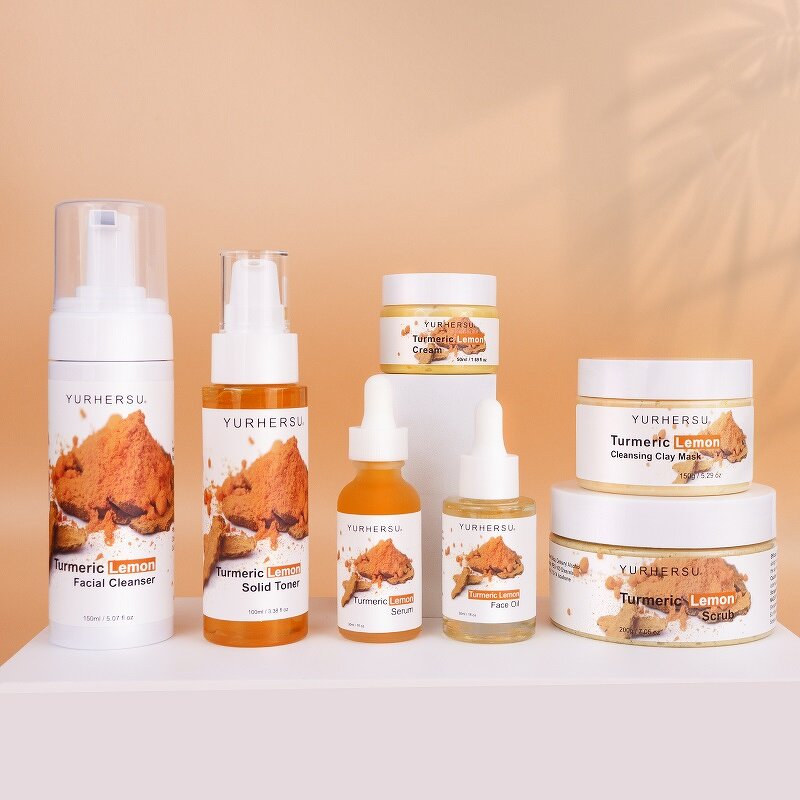 Turmeric Skincare Set - Manufacturer - Dark Spots Removal Whitening Brightening Tone