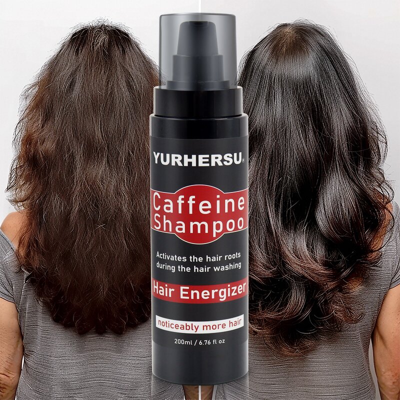 Caffeine Shampoo - Manufacturer - 200ml Nourishing Anti Hair Loss Thinning Strengthens