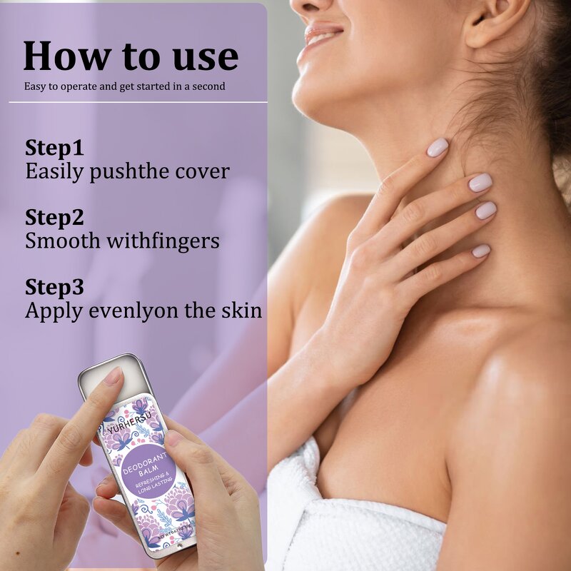 Solid Perfume Set - Manufacturer - 4 Pcs Deodorant Balm Assorted Scents Gift Set