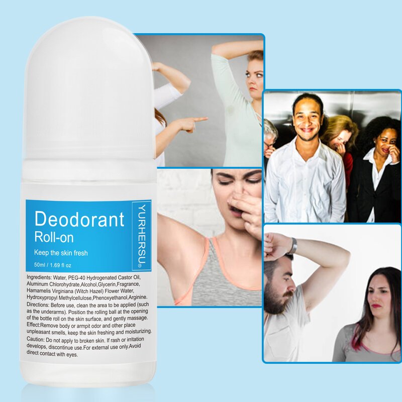 Roll-On Deodorant - Manufacturer - Private Label Natural Organic Vegan Lasting Fragrance