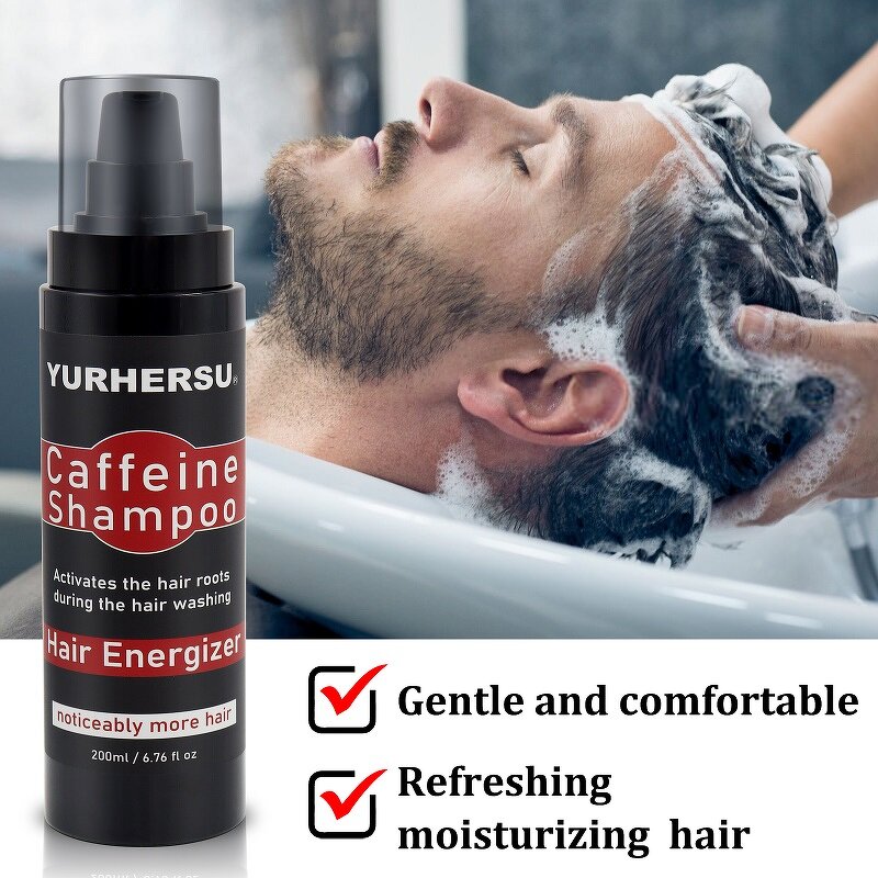 Caffeine Shampoo - Manufacturer - 200ml Nourishing Anti Hair Loss Thinning Strengthens