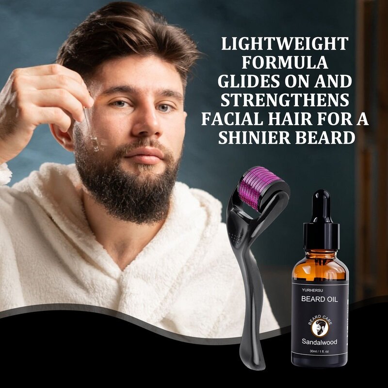 Beard Care Kit - Manufacturer - Personal Care Growth Oil Moisturizing Balm Gift Set