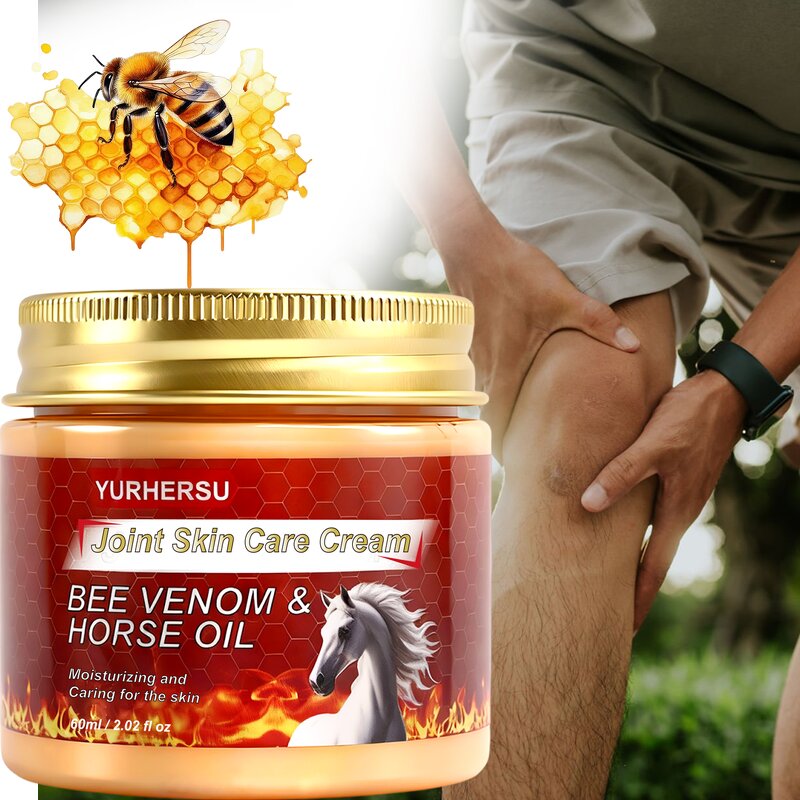 Bee Venom Horse Oil Cream - Manufacturer - Wholesale Chamomile Moisturize Face Body