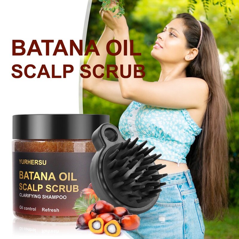 Batana Oil Hair Mask - Manufacturer - Scalp Repair Nourishing Exfoliation Scrub
