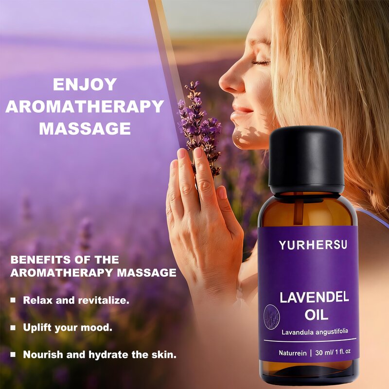 Lavender Essential Oil - Manufacturer - Private Label Pure Natural Aromatherapy Massage