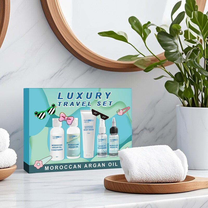 Skincare Travel Kit - Manufacturer - 5 Pieces Deep Cleaning Moisturizing Whitening DIY