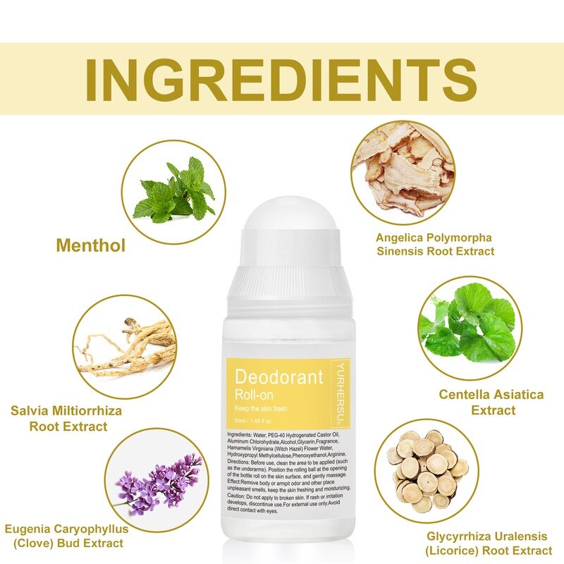 Deodorant Stick - Manufacturer - Long-lasting Fragrance Roll-On for Men Women