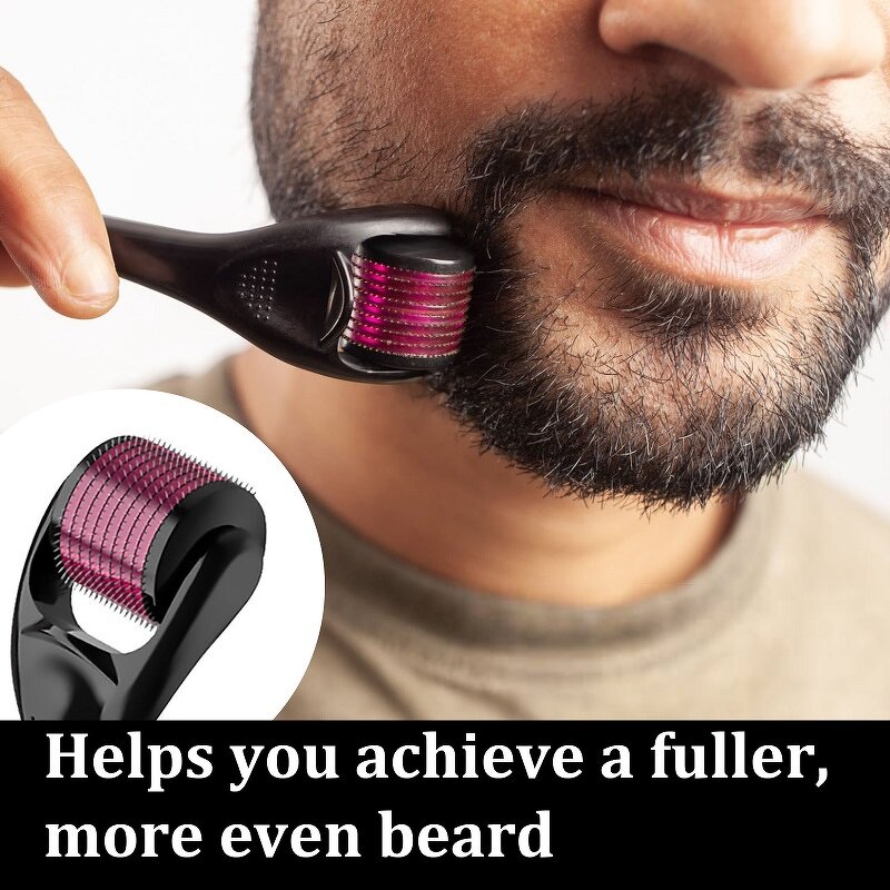 Beard Grooming Set - Manufacturer - Cleaning Rolling Oil Serum Roller Balm Growth