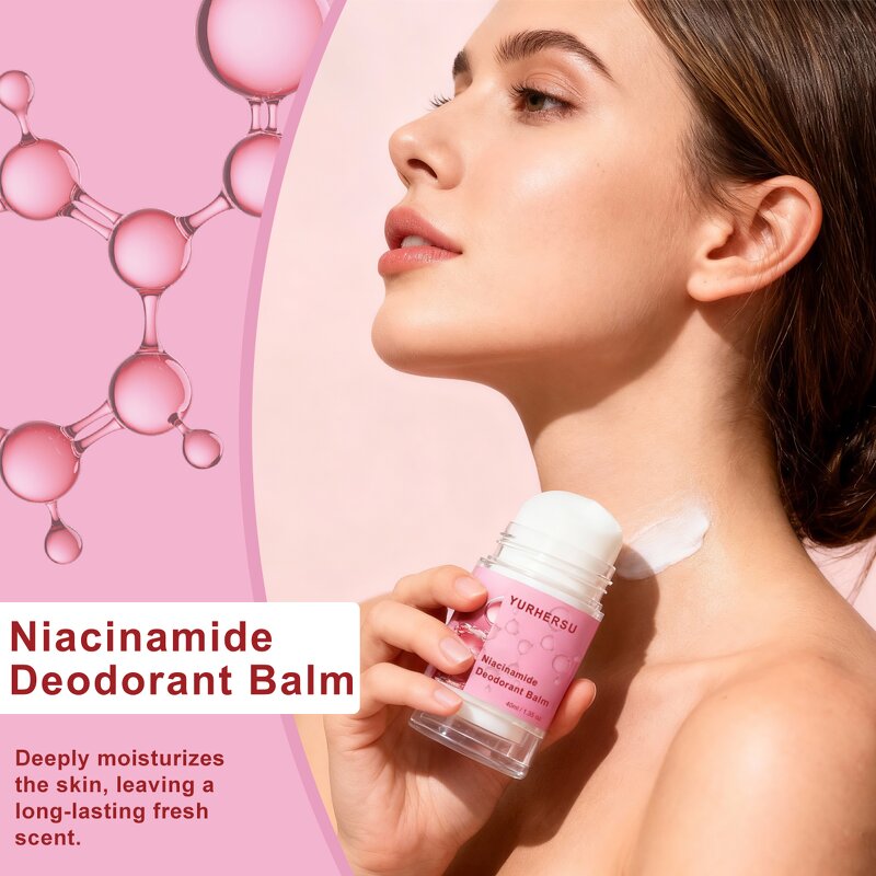 Niacinamide Deodorant Balm - Manufacturer - Private Label Odor Reducing Deep Moisturizing