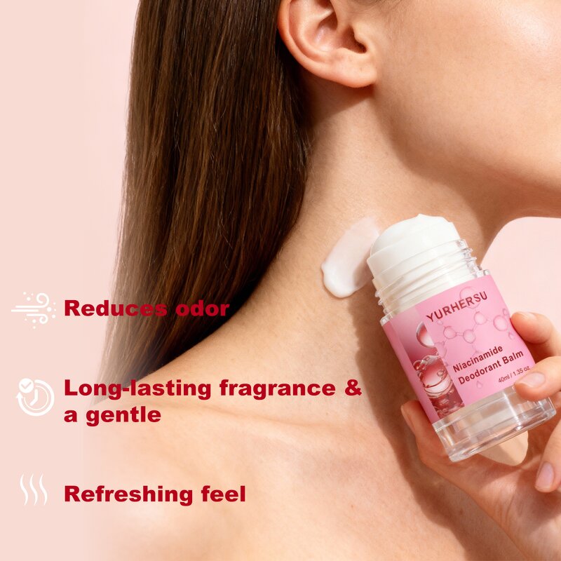 Niacinamide Deodorant Balm - Manufacturer - Private Label Odor Reducing Deep Moisturizing