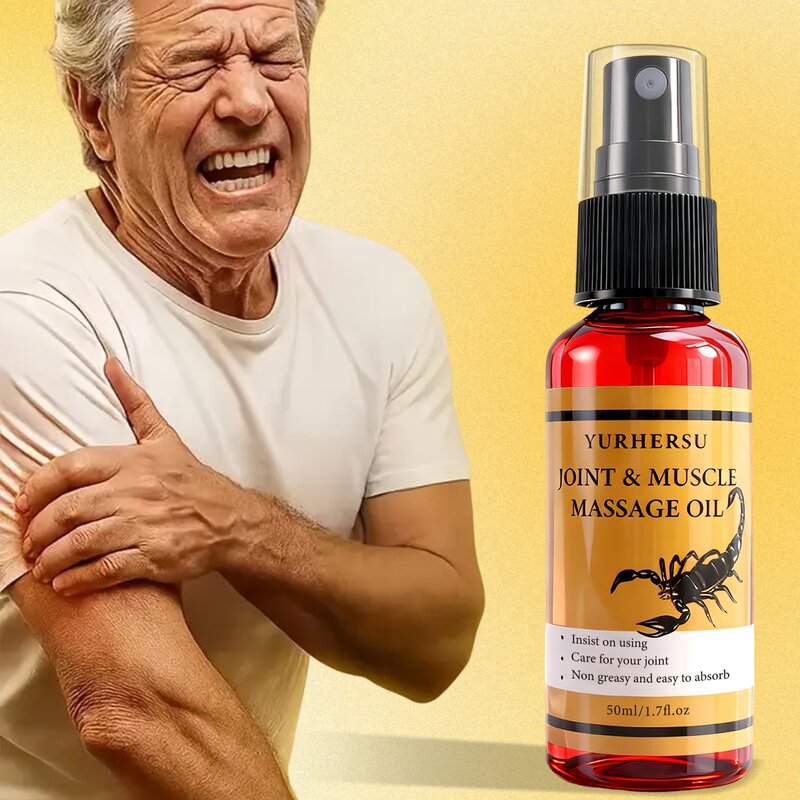 Joint Massage Oil - Manufacturer - Non-Sticky Lightweight Fast-Absorbing Skin Care