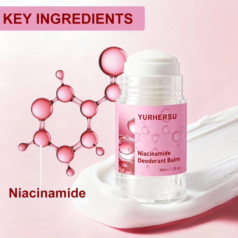 Niacinamide Deodorant Balm - Manufacturer - Long-Lasting Fragrance Underarm Fresh Care