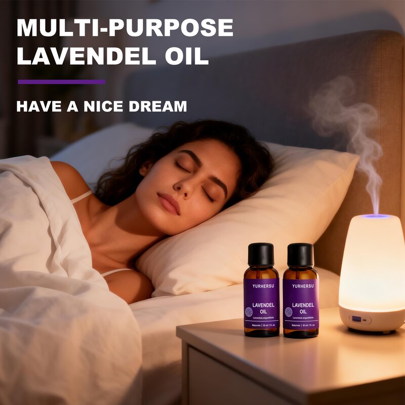 Lavender Body Oil - Manufacturer - Private Label Relaxing Massage Aromatherapy Coconut