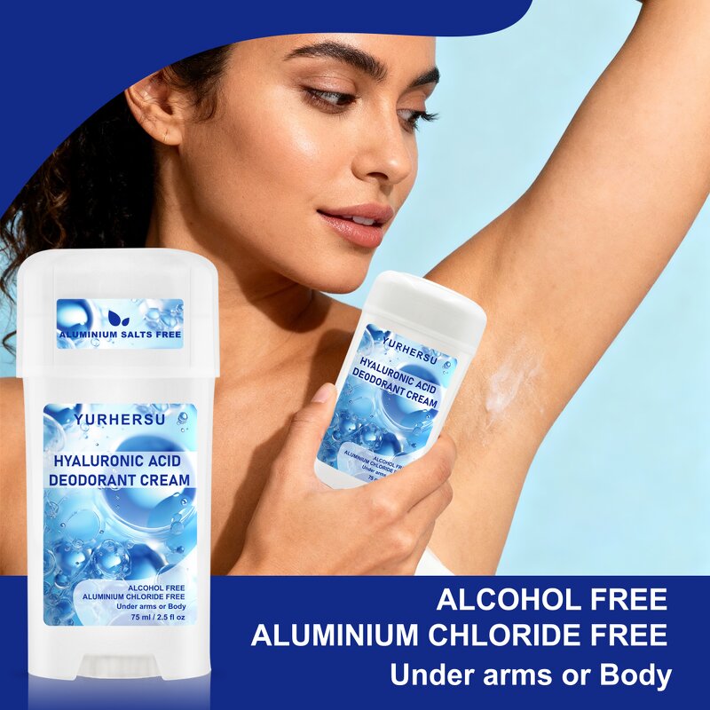 Hyaluronic Acid Deodorant Cream - Manufacturer - Shea Butter Aluminum Free Skin Hydration