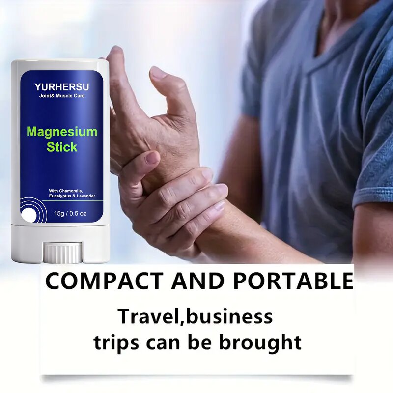 Magnesium Stick - Manufacturer - Chamomile Eucalyptus Lavender Portable Joint Muscle Care