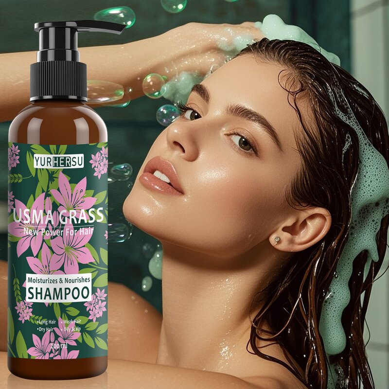 Usman Grass Shampoo - Manufacturer - OEM Customize Nourishing Moisturizing Repair