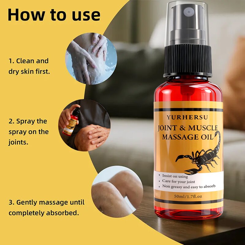 Massage Oil - Manufacturer - Private Label Joint Muscle Comfort Nourishing Body Care