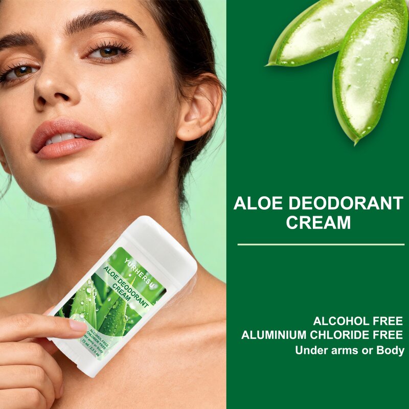 Aloe Deodorant Cream - Manufacturer - Wholesale Portable Alcohol-Free Shea Butter Moisturizing
