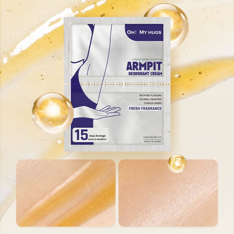 Deodorant Cream - Manufacturer - Wholesale 21 Days Long Lasting Sweat Protection Men Women