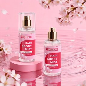 Hair Body Mist - Manufacturer - Private Label Sakura Extract Glycerin Long-lasting Fragrance