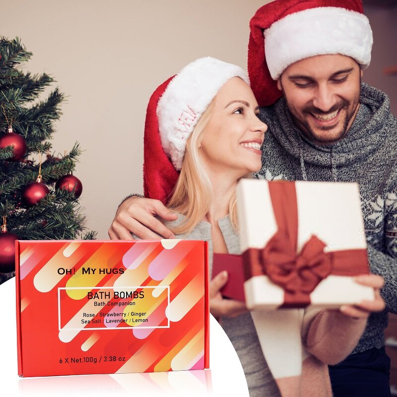 Bath Bomb Gift Box - Manufacturer - Bath Salt Ball Bubble Nourish Lusterless Skin