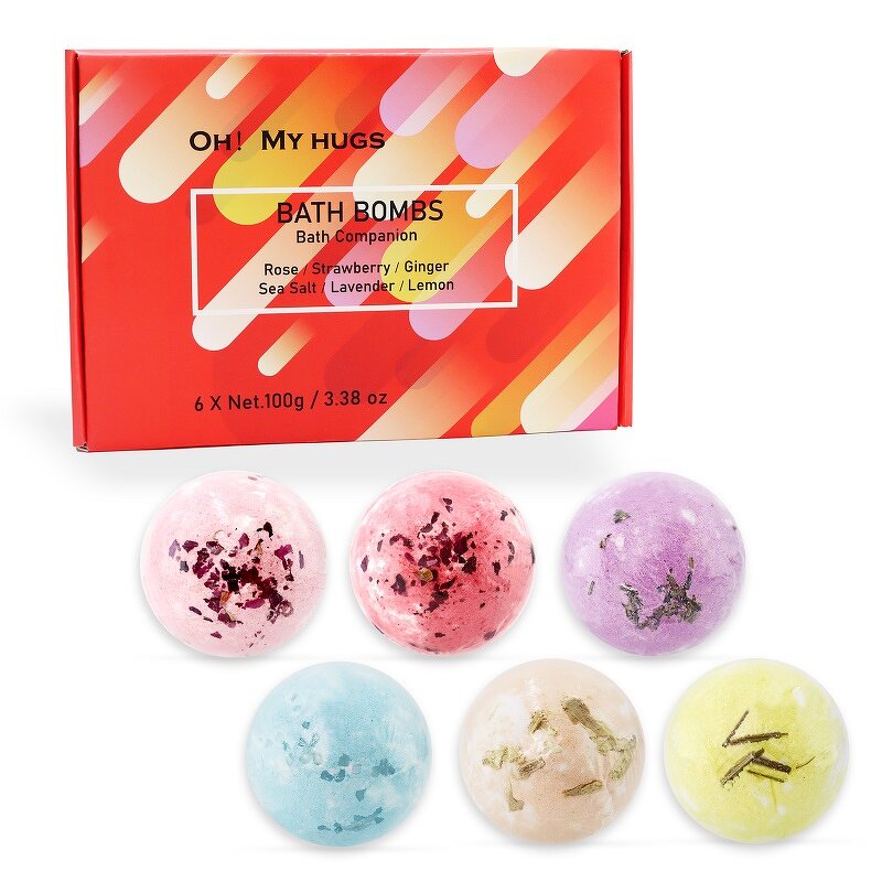 Bath Bomb Gift Box - Manufacturer - Bath Salt Ball Bubble Nourish Lusterless Skin