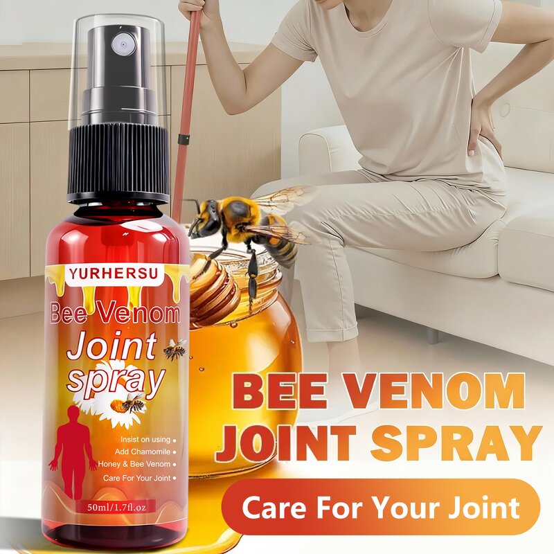 Bee Venom Joint Spray - Manufacturer - Wholesale Grape Seed Jojoba Oils Natural Mist