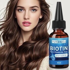 Biotin Hair Oil - Manufacturer - 3-in-1 Hair Loss Prevention Nourishing Essential Oil