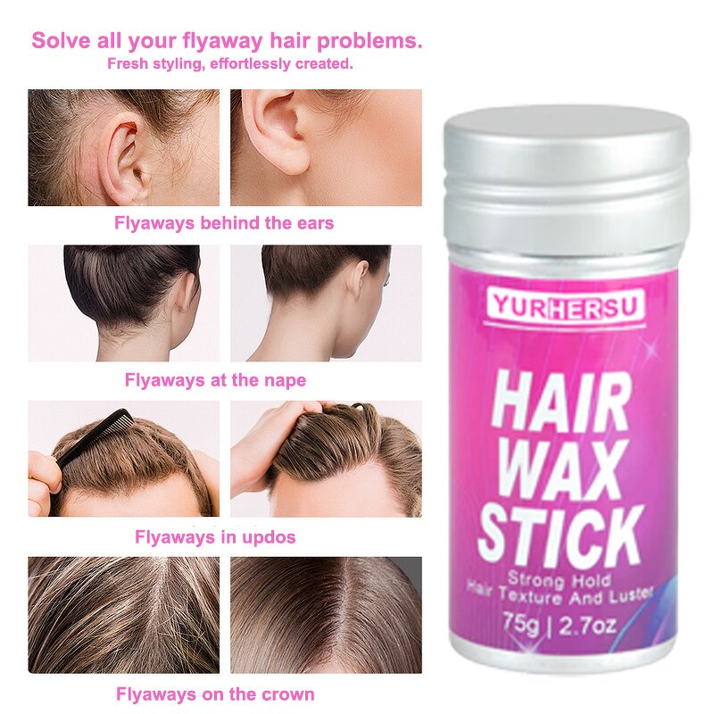 Hair Wax Stick - Manufacturer - Long Lasting 360 Styles Edge Control Styling