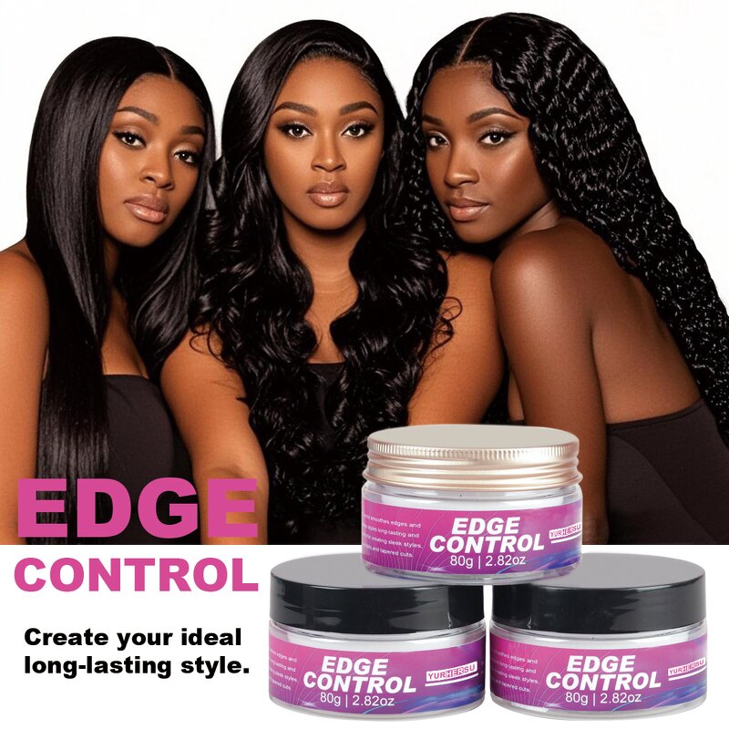 Hair Pomade Wax - Manufacturer - Professional Strong Edge Control Organic Long-lasting