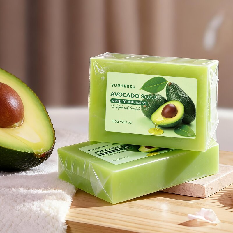 Avocado Soap Bar - Manufacturer - Private Label Shea Butter Olive Coconut Oil Moisturizing