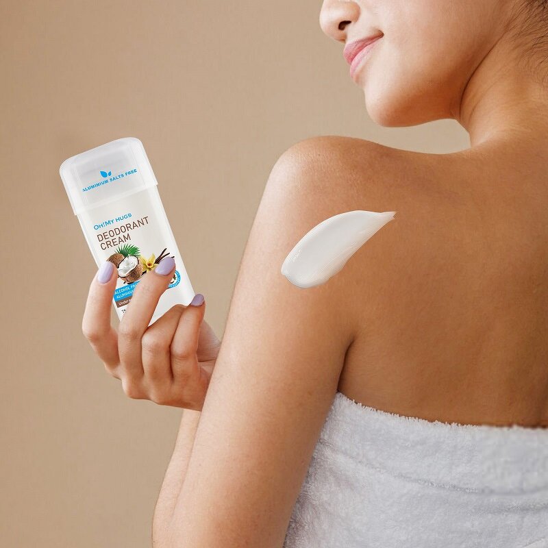 Deodorant Cream Stick - Manufacturer - Private Label Natural Lady Organic Fruity Flavours