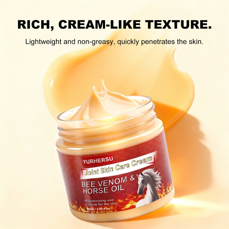 Bee Venom Horse Fat Cream - Manufacturer - Joint Care Moisturizing Anti-Aging Skin Repair