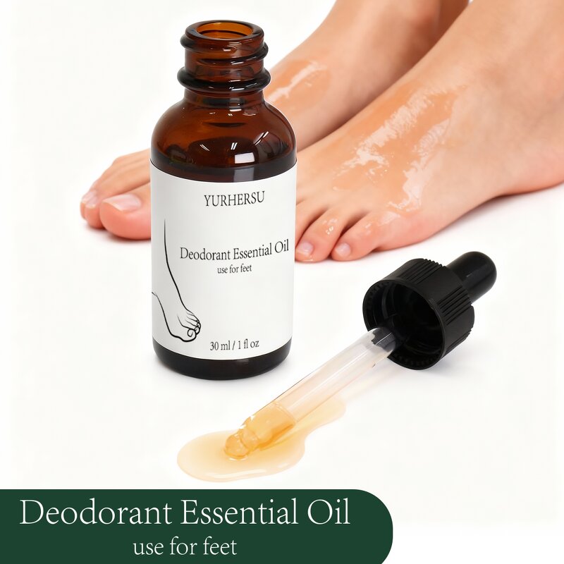 Foot Deodorant Oil - Manufacturer - Private Label Patchouli Olive Artemisia Reduce Odor