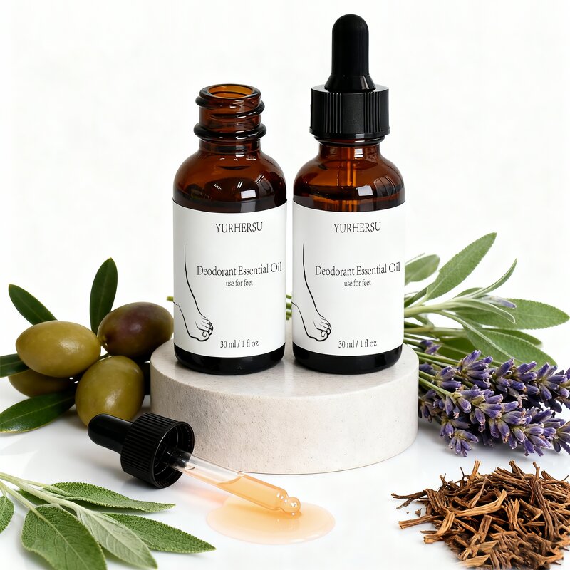 Foot Deodorant Oil - Manufacturer - Wholesale Patchouli Mugwort Moisturizes Unisex