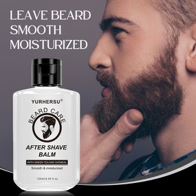 After Shave Balm - Manufacturer - Private Label Men Aloe Green Tea Instant Hydration