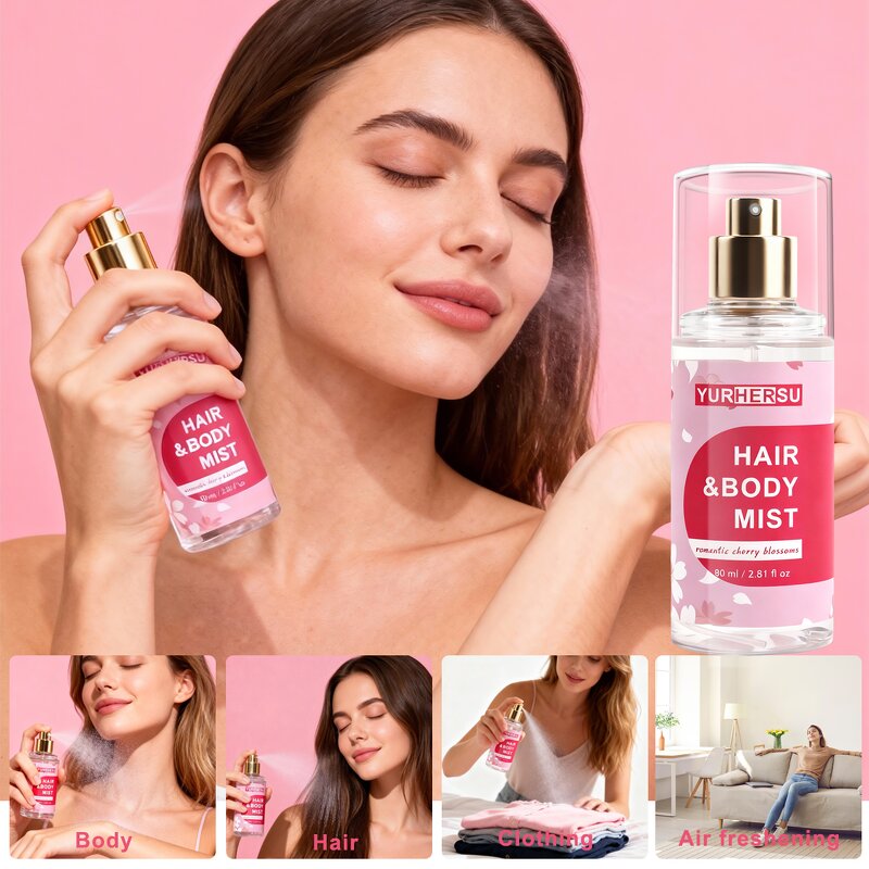 Hair Body Mist - Manufacturer - Sakura Cherry Blossom Citrus Floral Sandalwood Base