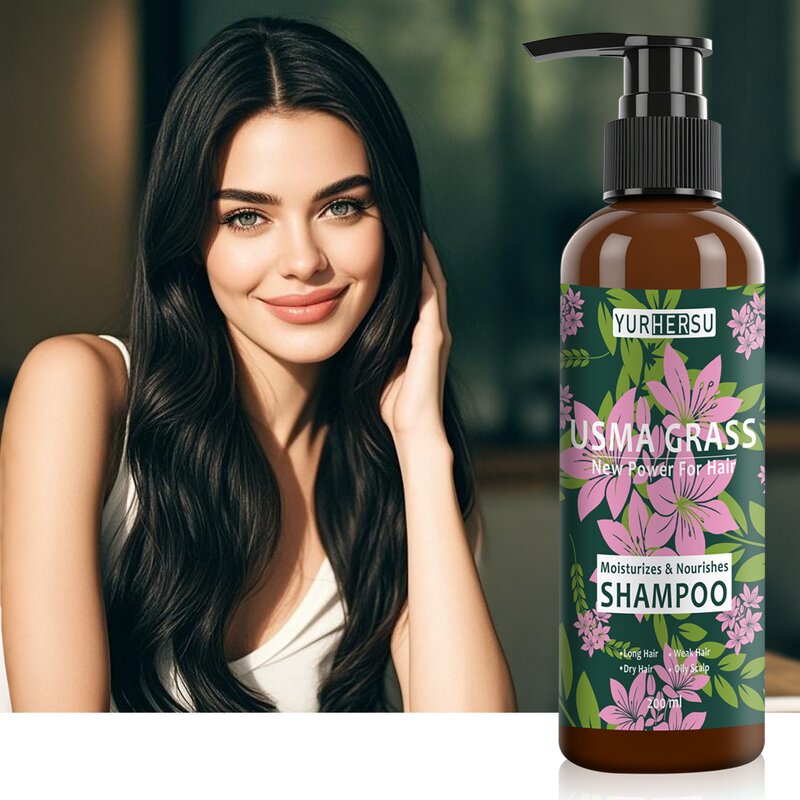 Usman Grass Shampoo - Manufacturer - OEM Customize Nourishing Moisturizing Repair
