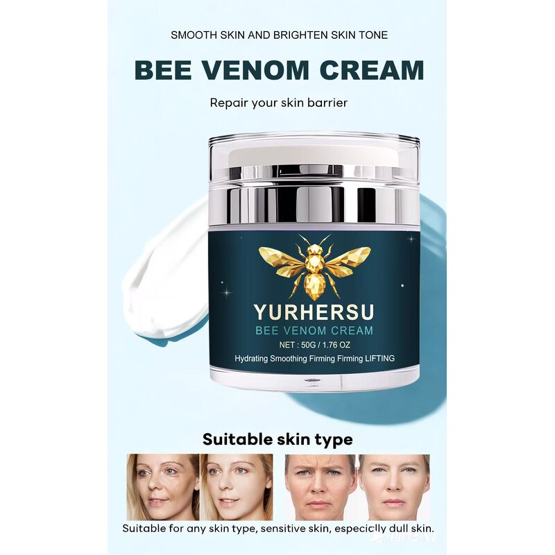 Bee Venom Face Cream - Manufacturer - Private Label Peptide Anti-Wrinkle Firming Niacinamide