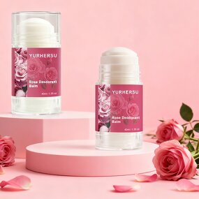Rose Deodorant Balm - Manufacturer - Private Label Rosa Canina Long-Lasting Moisturizing
