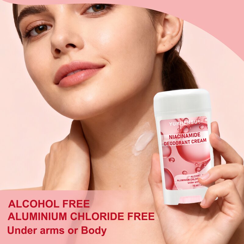 Niacinamide Deodorant Cream - Manufacturer - Private Label Hydrating Aluminum Alcohol Free