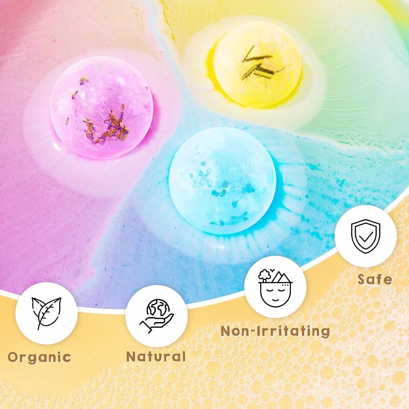 Bath Bomb Gift Box - Manufacturer - Bath Salt Ball Bubble Nourish Lusterless Skin