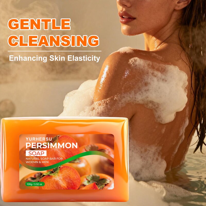 Persimmon Soap Bar - Manufacturer - Private Label Persimmon Extract Natural Plant Based