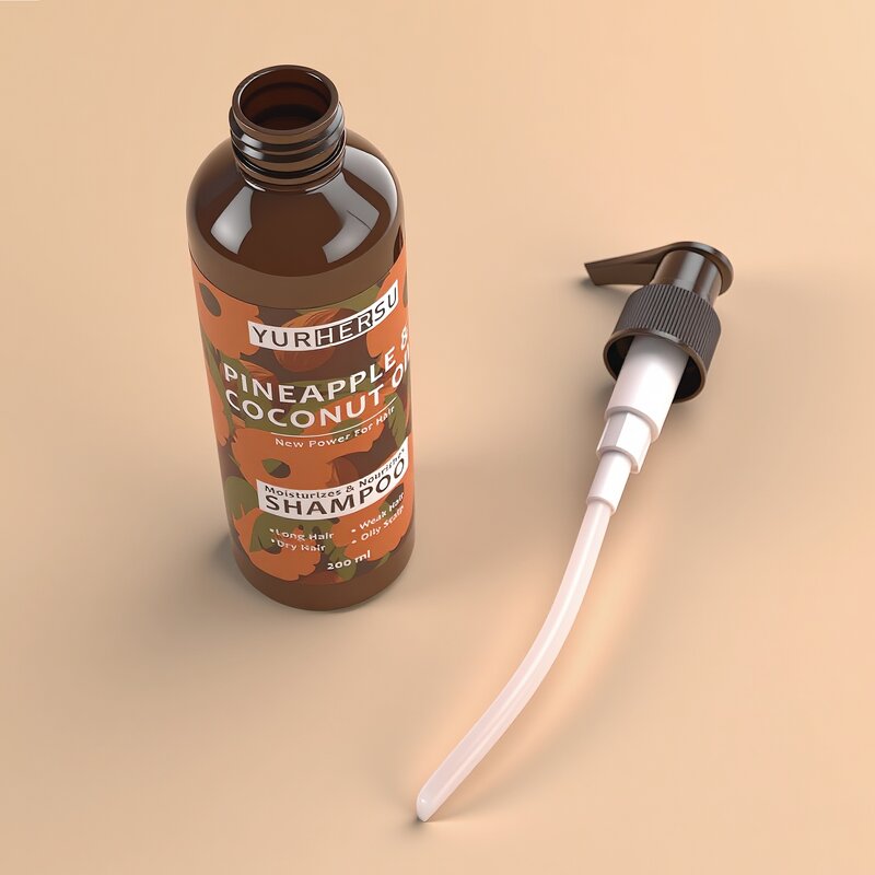 Pineapple Coconut Shampoo Set - Manufacturer - Anti Hair Loss Chebe Shampoo Conditioner