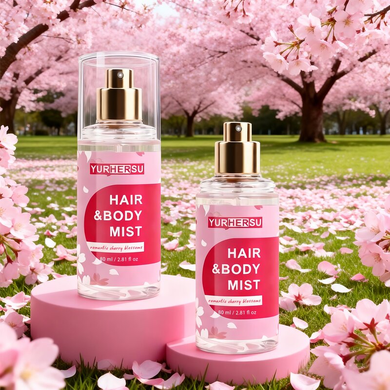 Hair Body Mist - Manufacturer - Sakura Cherry Blossom Citrus Floral Sandalwood Base